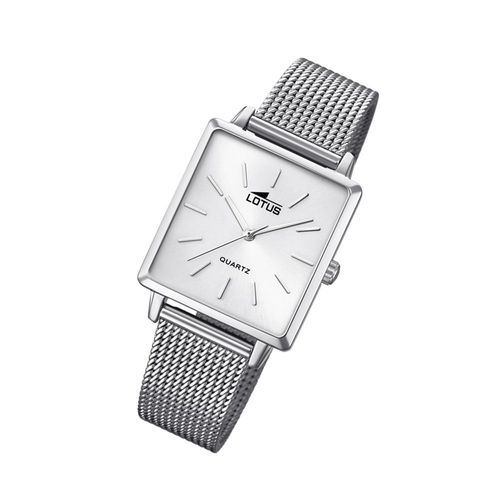 Lotus Montre Pour Femme Mode 18718/1 Montre-Bracelet En Acier Inoxydable Tendance Argent Ul18718/1