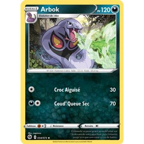 Arbok - 34/73 - La Voie Du Maitre