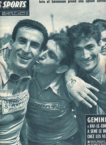 Miroir Des Sports Tour De France 1958  N° 694 : Geminiani  A Seme Le Desaroi Chez Les Vedettes