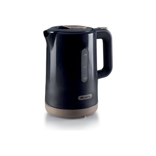 Ariete Breakfast 2846 - Bouilloire - 1.7 litres - 2.2 kWatt - noir/gris foncé