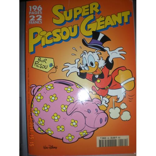 Super Picsou Géant  Dysney Hachette Presse