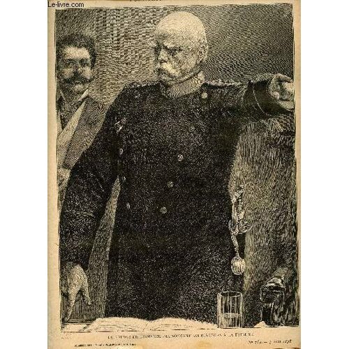 Supplément Aux Annales Politiques Et Littéraires N°789 7 Aoùut 1898 - Portraits Contemporains Le Prince De Bismarck Prononçant Un Discours À La Tribune - Les Fêtes De Chateaubriand En Bretagne -(...)