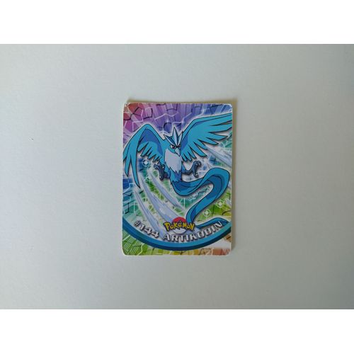 Carte Pokemon #144 Artikodin Articuno - Edition Topps Tv Animation