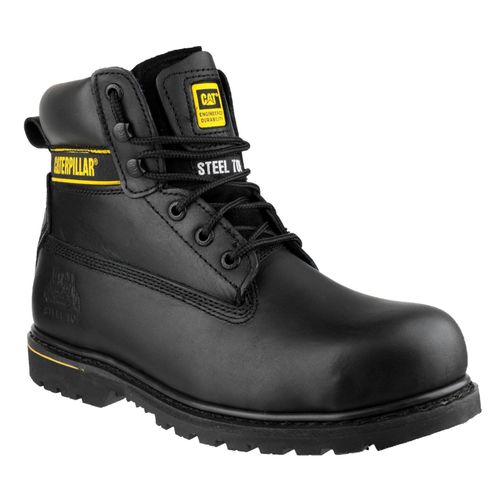 Caterpillar Men's Holton Safety Boot Black 12806 Noir