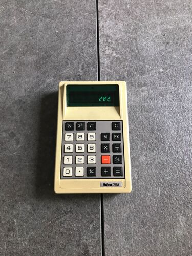 Ancienne Calculatrice ibico 088