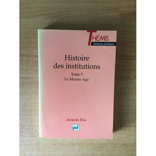 Histoire Des Institutions Tome 5 - Le Xix Siècle