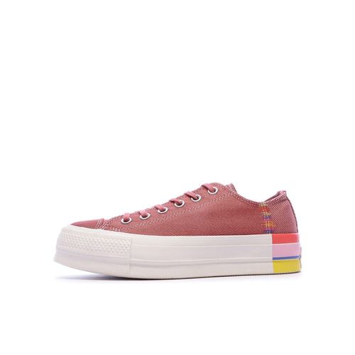 All Star Baskets Compensées Converse Ox Multicolore