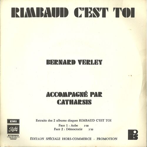 Rimbaud C'est Roi