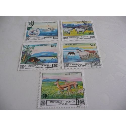 5 Timbres Mongolie