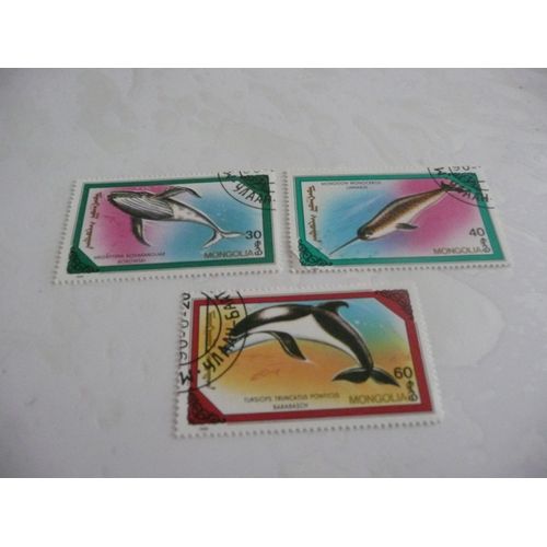 3 Timbres Mongolie