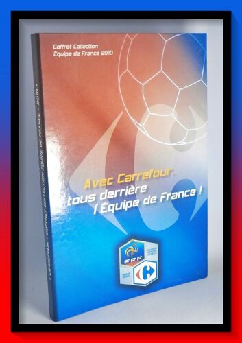 Coffret Collection Carrefour - Équipe De France De Football Coupe Du Monde 2010