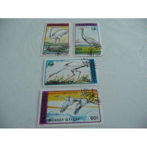 4 Timbres Mongolie