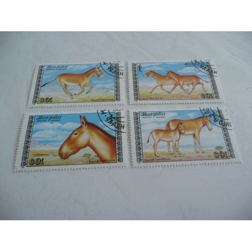 4 Timbres Mongolie