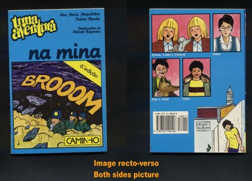 Livre Book Livro Uma Aventura Na Mina 6ème Édition N° 11 Ouvrage En Portugais 1989 Caminho