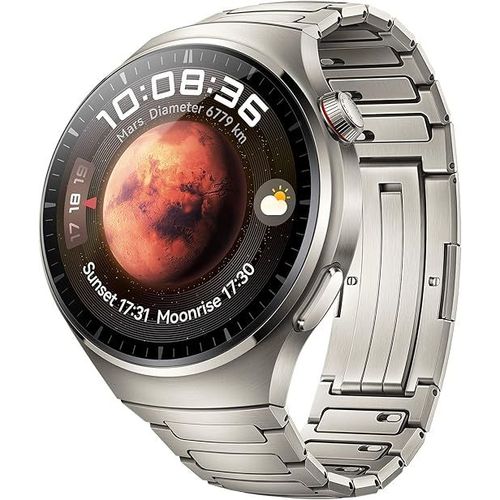 Huawei Watch 4 Pro 48mm Elite Argent / Gps / Ecg / Titane De Qualité Aérospatiale / Bluetooth 5.2 / Appel Esim