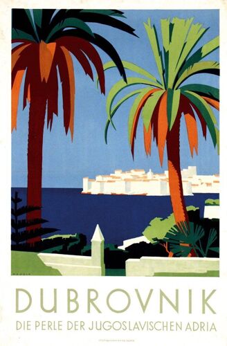 Affiche Dubrovnik