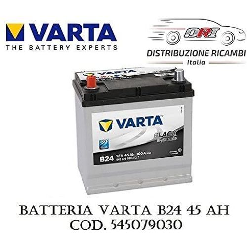 Varta Black Dynamic B24 Batterie Voitures, 12 V 45ah 300 Amps (En)