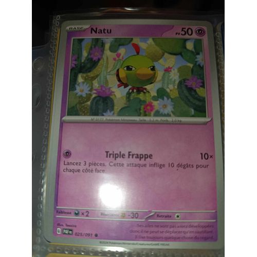 Commune - Pokemon - Destinées De Paldea - Natu 25/91