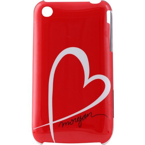 Coque Morgan Rouge Et Blanche Pour Iphone 3g 3gs