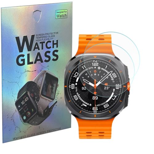 Verre Trempé Pour Samsung Galaxy Watch Ultra 47mm [Lot De 2] Film Protection Ecran Montre Anti Rayure Phonillico®