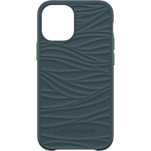 LifeProof WAKE - Coque de protection pour téléphone portable - plastique recyclé d'origine marine - neptune - ultra mince avec un motif de vagues doux - pour Apple iPhone 12 mini