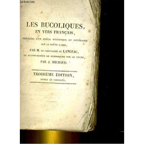 Les Bucoliques, En Vers Français