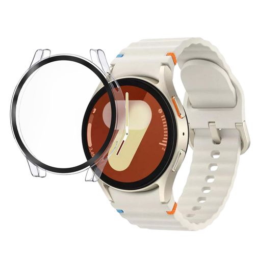 Coque Compatible Samsung Galaxy Watch 7 40mm - Protection Rigide Étui Transparent Écran Verre Trempé Phonillico®