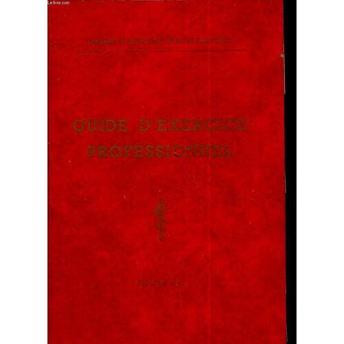 Guide D'exercice Professionnel