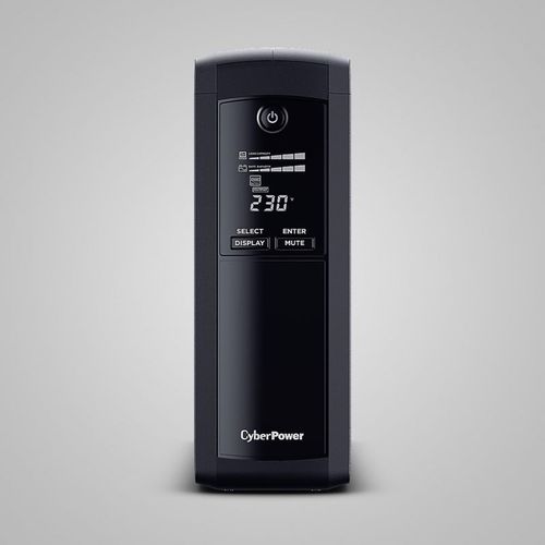 CyberPower Tracer III VP1200ELCD-FR alimentation d'énergie non interruptible Interactivité de ligne 1200 VA 720 W 5 sortie(s) CA