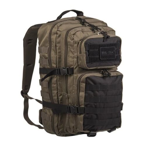 Sac ? Dos Tactique Us Assault Ranger 36l Mil-Tec - Vert / Noir -