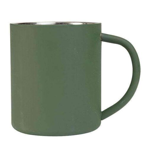 Quart Mug Camping 350 Ml Mil-Tec - Vert Olive -