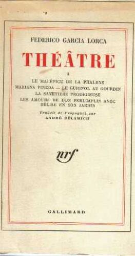 Théatre I Le Maléfice De La Phalene, Mariana Pineda, Le Guignol Au Gourdin,.