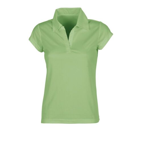 Polo respirant femme Pen Duick Vert Citron S