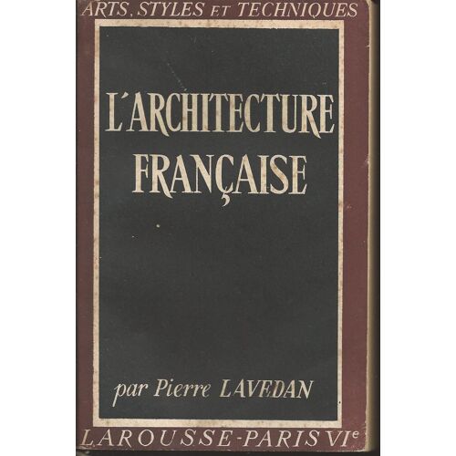 L'architecture Française