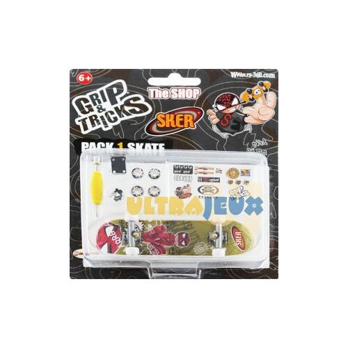 1 Finger Skate + Accessoires Spider Sker