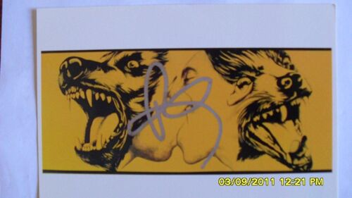 Carte Postale Art- Signée Robert Longo