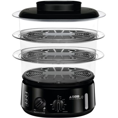 SEB Simply Invents VC110800 - Cuiseur vapeur - 9 litres - 900 Watt - noir