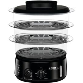 SEB Simply Invents VC110800 - Cuiseur vapeur - 9 litres - 900 Watt - noir