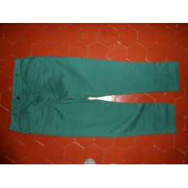 Pantalon 3/4 Peau De Pêche Bleu-Vert Blanche Porte