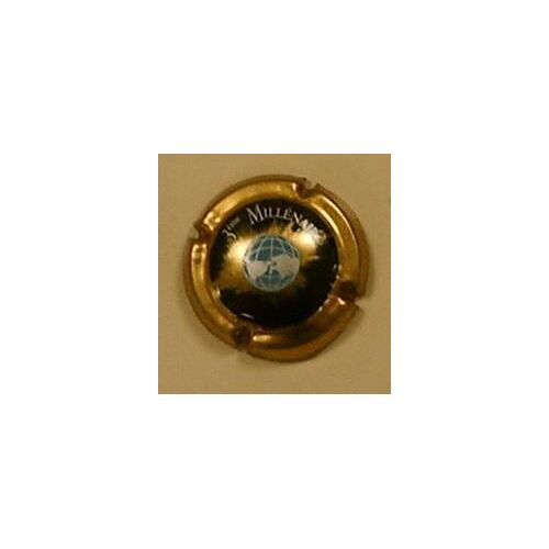 Capsule De Champagne 3ème Millénaire (Contour Dorée)