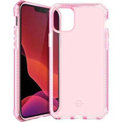 Coque semi-rigide Itskins Spectrum rose pour iPhone 12 Mini