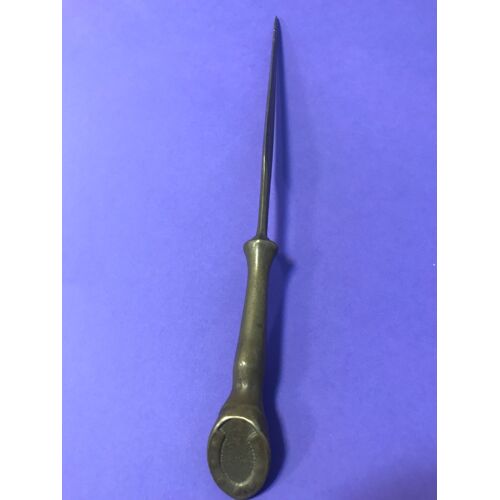 Coupe Papier Sabot De Cheval En Laiton - 21,5 Cm