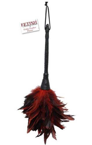 Plumeau Rouge Frisky Feather Duster - 35 Cm