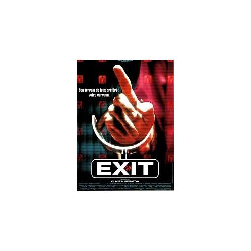 Exit - Olivier Megaton - Feodor Atkine - Mélanie Guth - Clotilde Courau - 2000 - Affiche De Cinéma Pliée 120x160 Cm