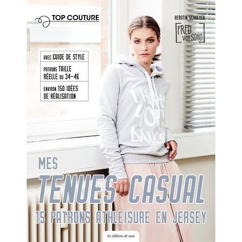 Mes Tenues Casual - 15 Patrons Athleisure En Jersey