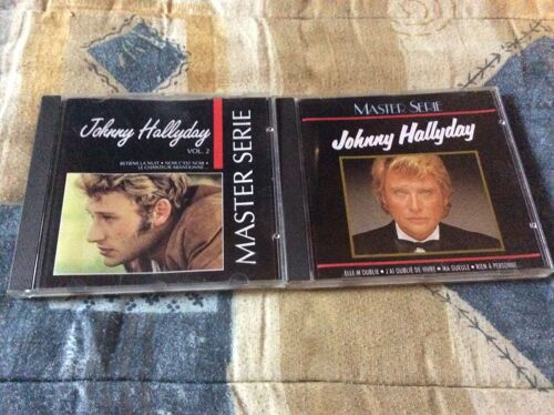 Lot De 2 Cd. Johnny Hallyday.