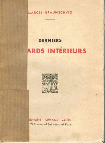 Derniers Regards Intérieurs