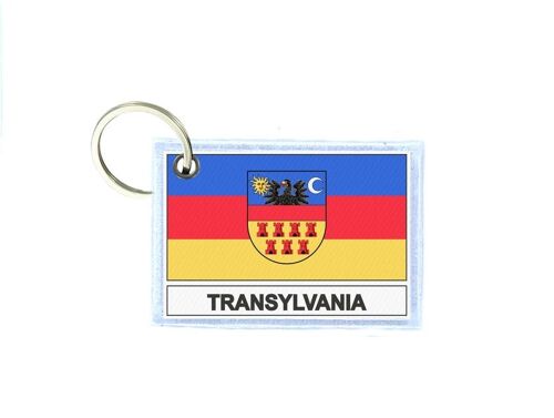 Porte Cles Cle Clefs Imprime Double Face Drapeau Transylvanie