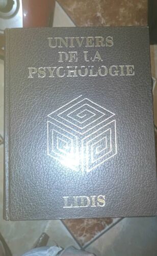 Univers De La Psychologie - Lidis - 1977 - Tome 1 - Champs Histoire Et Méthodes De La Psychologie
