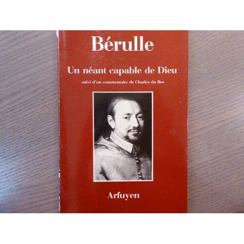 Un Néant Capable De Dieu Suivi D'un Comm